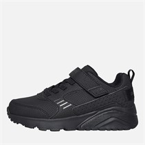 SKECHERS Boys Uno Lite Donex Trainers Black/Black