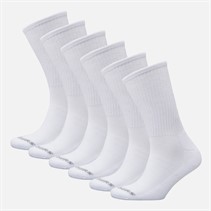 SKECHERS Chaussettes courtes six paires White Traditional