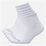SKECHERS Chaussettes courtes six paires White Traditional