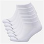 SKECHERS Six paires de chaussettes invisibles White Traditional