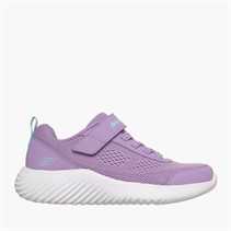 SKECHERS Bounder Free And Easy sneakersy dla dziewczynki kolor Fioletowy