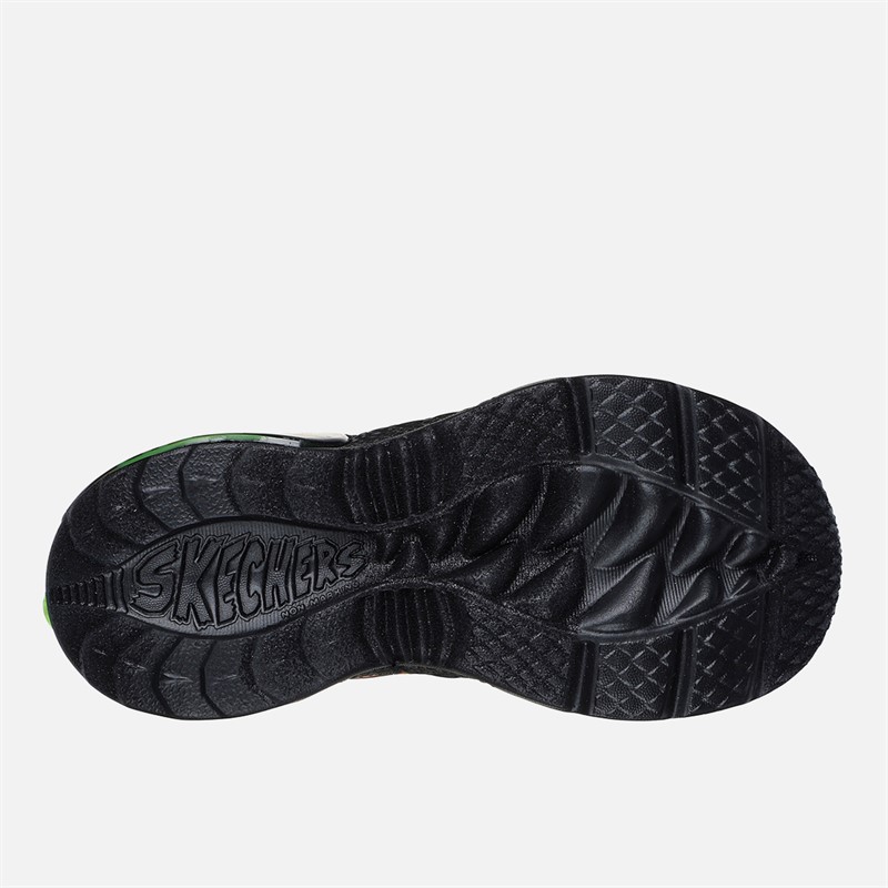 SKECHERS Baskets Garçon Créature Crawlers Noir