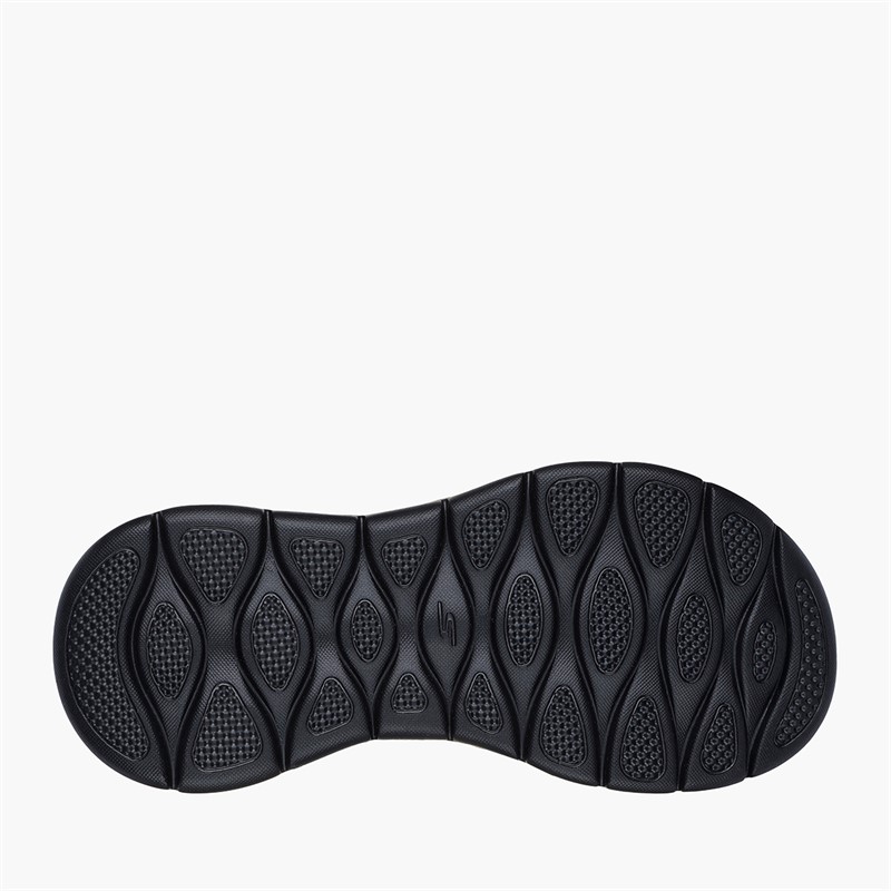 SKECHERS Homme Go Walk Sandales Flex Noir