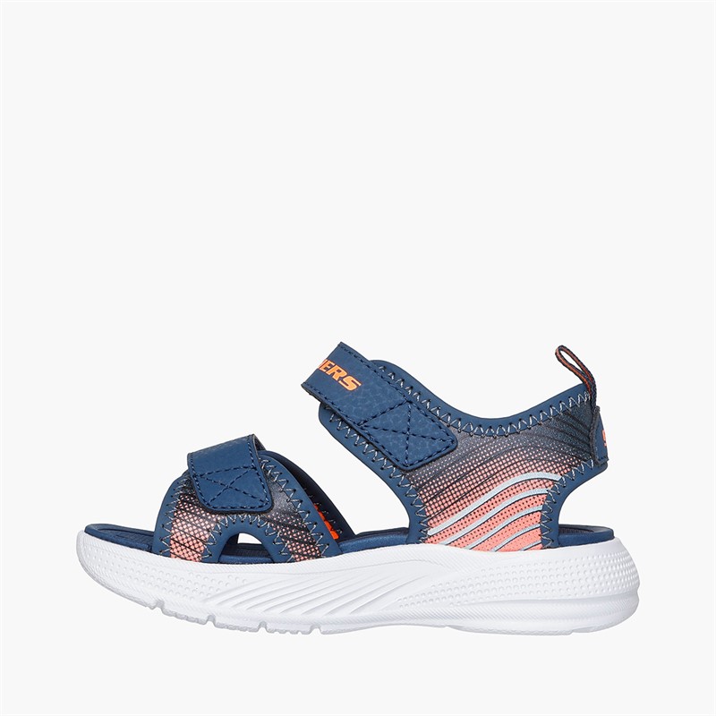 SKECHERS Sandales Microspec-Splash Garçon Navy