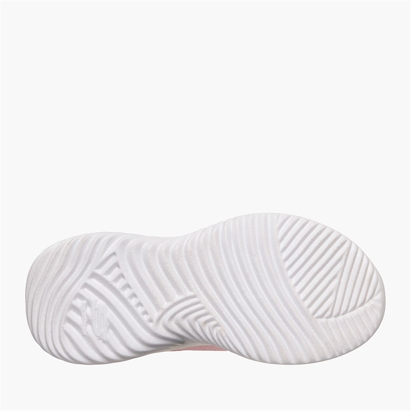 SKECHERS Baskets Bounder Fille Rose