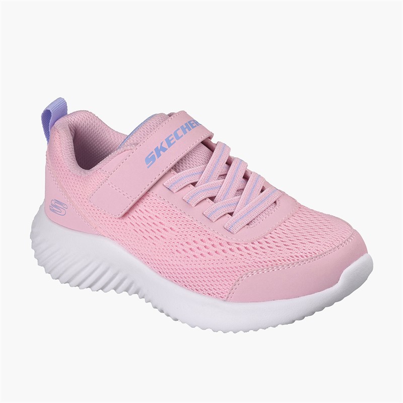 SKECHERS Baskets Bounder Fille Rose