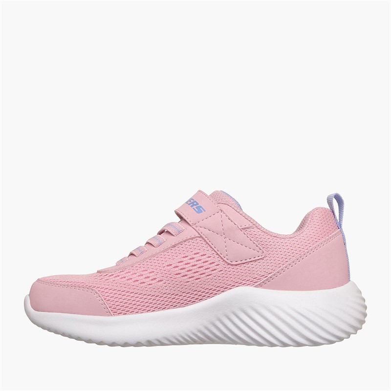 SKECHERS Baskets Bounder Fille Rose
