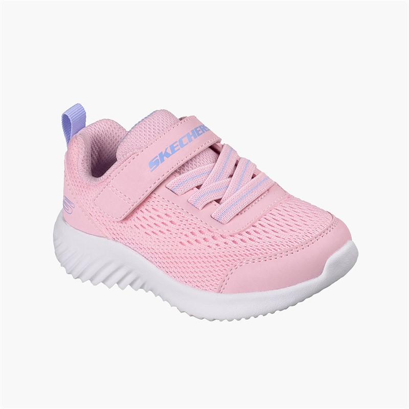SKECHERS Baskets Bounder Fille Rose