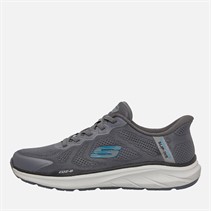 SKECHERS Mens Slip-Ins Relaxed Fit Equilizer 6.0 Durran Trainers Charcoal/Blue