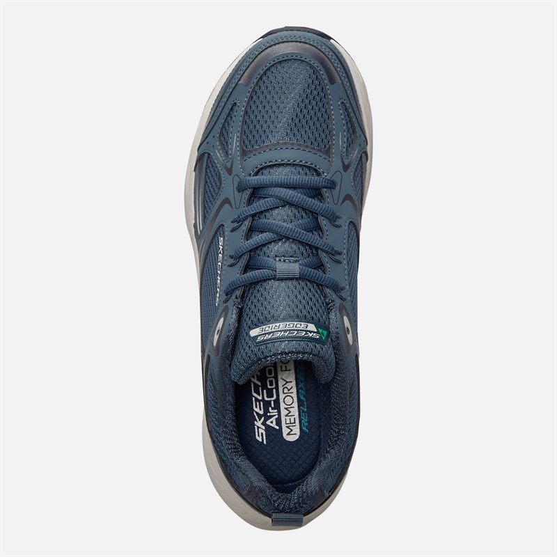 SKECHERS Mens Relaxed Fit Edgeride Exodis Trainers Slate