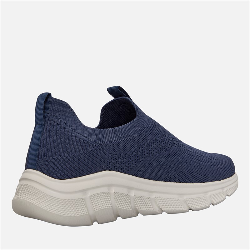 SKECHERS Mens B Flex Frigid Edge Trainers Navy
