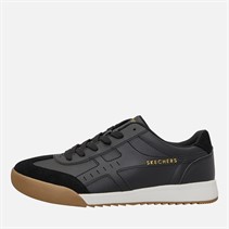 SKECHERS Mens Zinger Manzanilla Totale Trainers Black