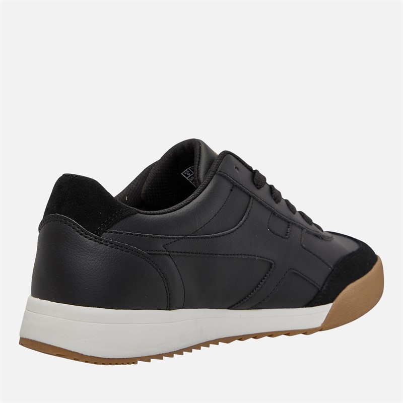 SKECHERS Mens Zinger Manzanilla Totale Trainers Black
