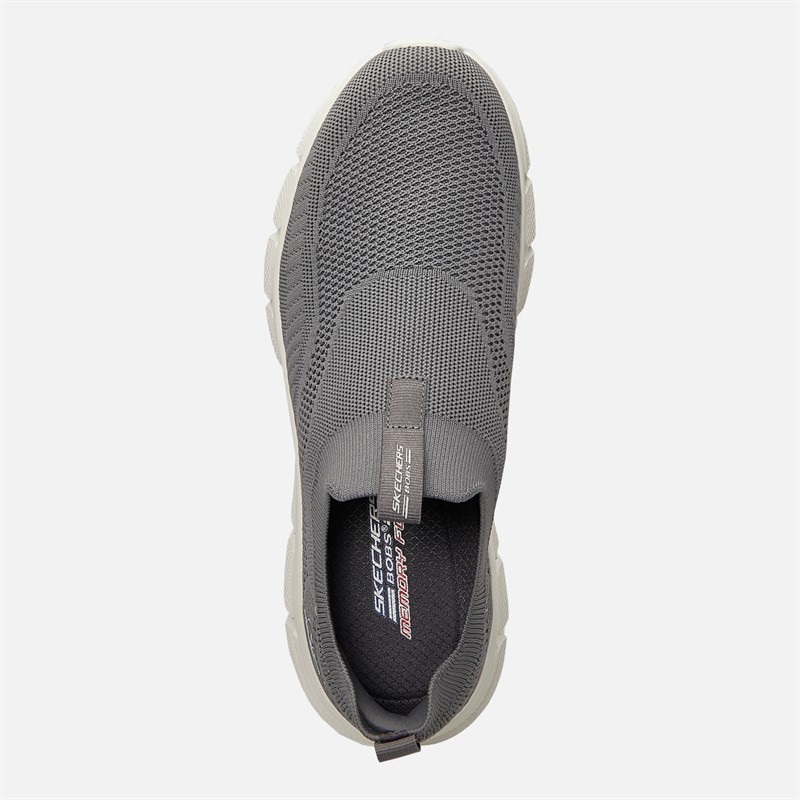 SKECHERS Mens B Flex Frigid Edge Trainers Dark Grey