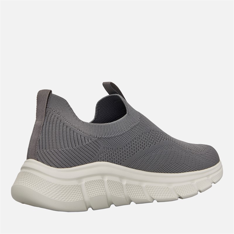 SKECHERS Mens B Flex Frigid Edge Trainers Dark Grey