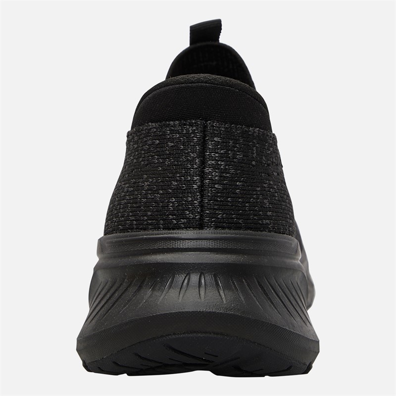 SKECHERS Mens Slip-Ins Relaxed Fit Edgeride Commissioner Trainers Black/Black