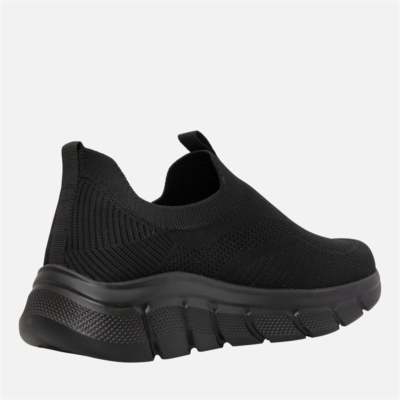 SKECHERS Mens B Flex Frigid Edge Trainers Black/Black