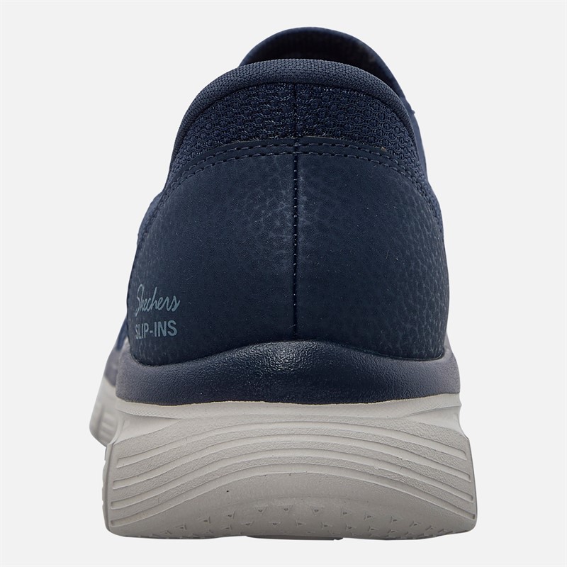 SKECHERS Womens Slip-Ins Graceful Trainers Navy