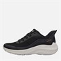 SKECHERS Womens Skechers Bobs Sport Squad Waves Still Trainers Black/White