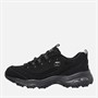 SKECHERS Womens D'Lites Play On Trainers Black