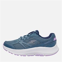 SKECHERS Womens Go Run Consistent Trainers Blue/Purple