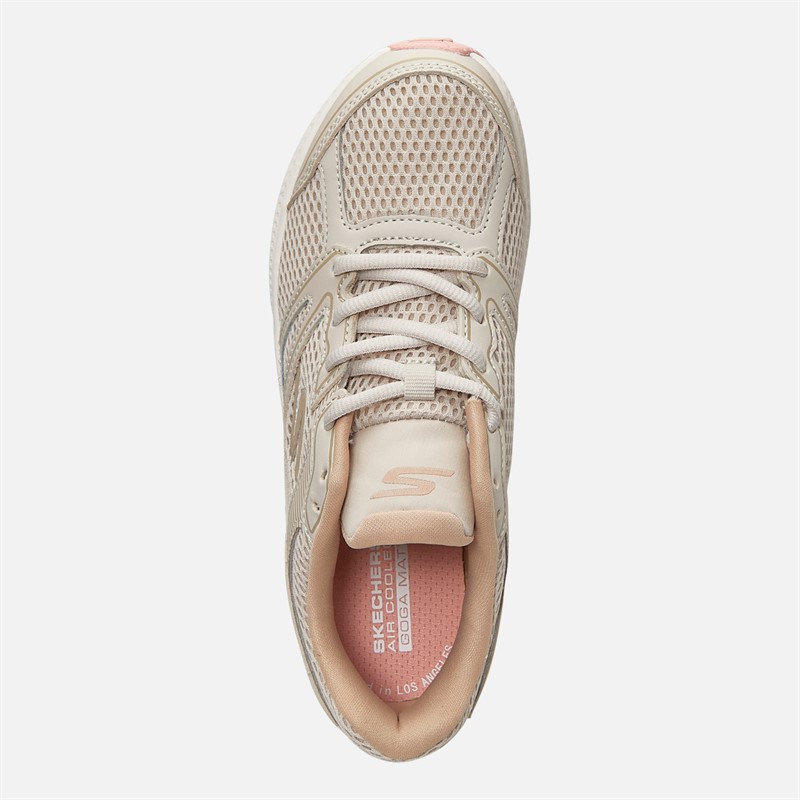 SKECHERS Womens Go Run Consistent Trainers Natural
