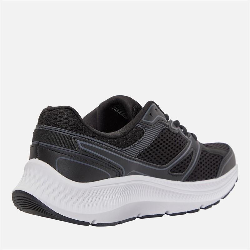 SKECHERS Womens Go Run Consistent Trainers Black/White