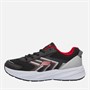 SKECHERS Boys Microspec Tread Cybrex Trainers Black/Silver