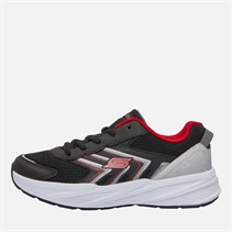 SKECHERS Boys Microspec Tread Cybrex Trainers Black/Silver