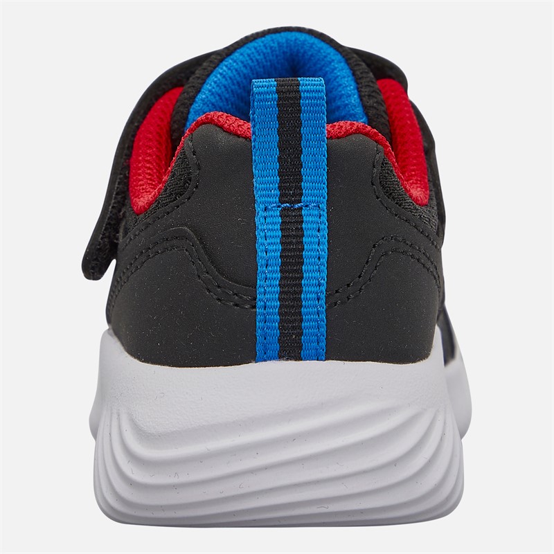 SKECHERS Infant Boys Bounder Techrox Trainers Black/White