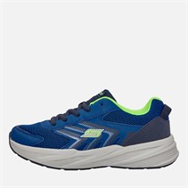 SKECHERS Boys Microspec Tread Cybrex Trainers Blue/Navy