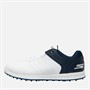 SKECHERS Mens Go Golf Pivot Water-Resistant Golf Shoes White/Navy