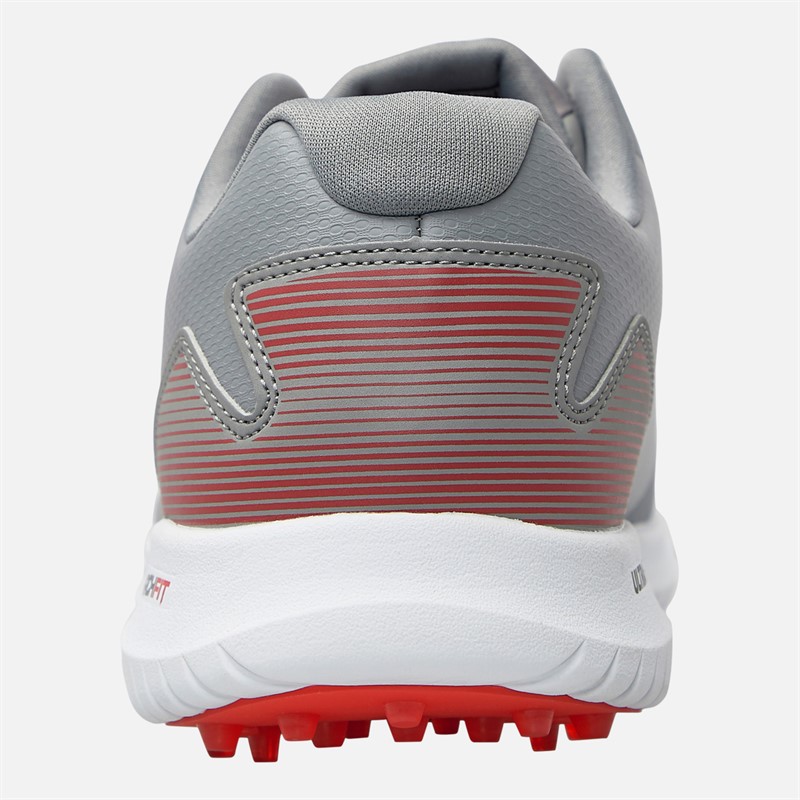 SKECHERS Mens Go Golf Max 2 Arch Fit Waterproof Golf Shoes Grey/Red