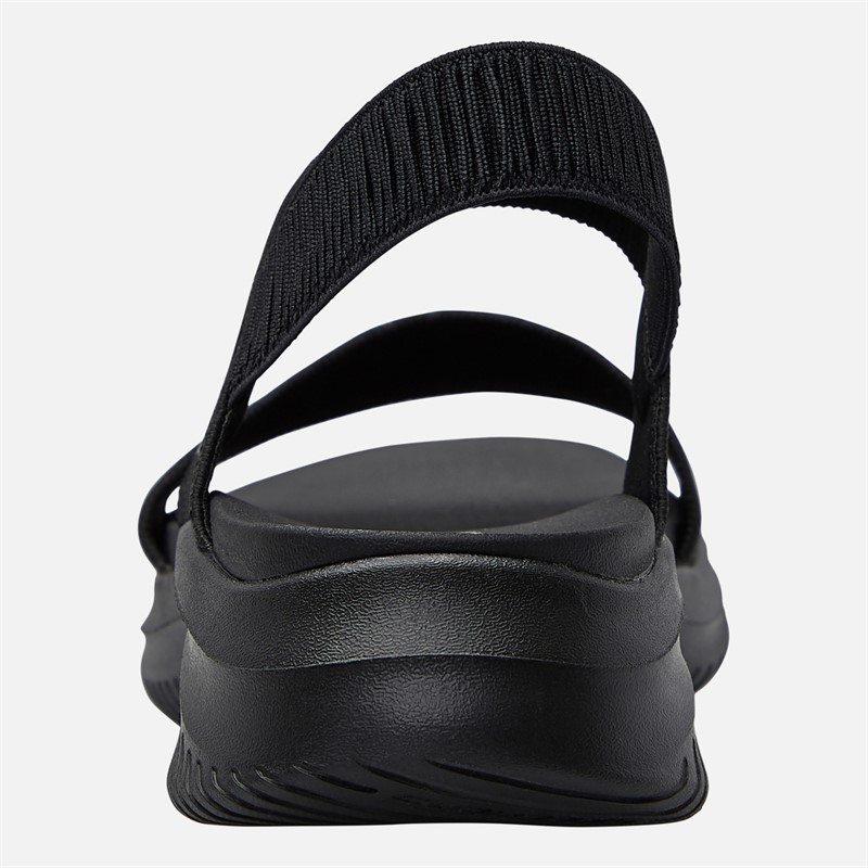 SKECHERS Womens Ultra Flex 3.0 Basics Rule Sandals Black
