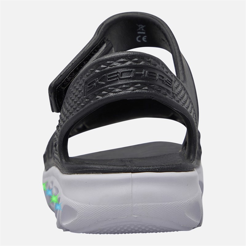 SKECHERS Infant Boys Hypno-Splash Solzo Sandals Black