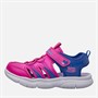 SKECHERS Girls Flex Splash Epic Breeze Sandals Hot Pink/Blue