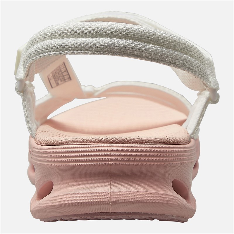 SKECHERS Womens Go Walk Glide-Step 2.0 Rowen Sandals White/Pink