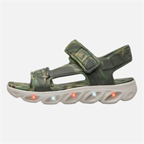 SKECHERS Boys Hypno-Splash Hydrotastic Sandals Camo