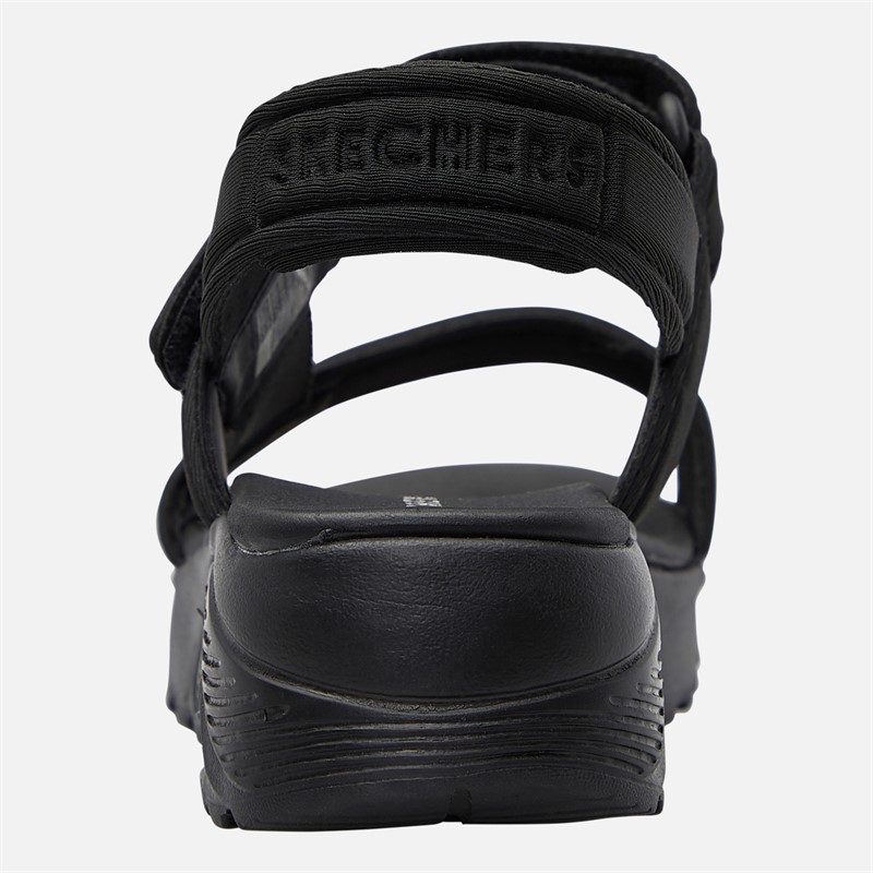SKECHERS Kids Uno Lite Sunny Studs Sandals Black Metallic