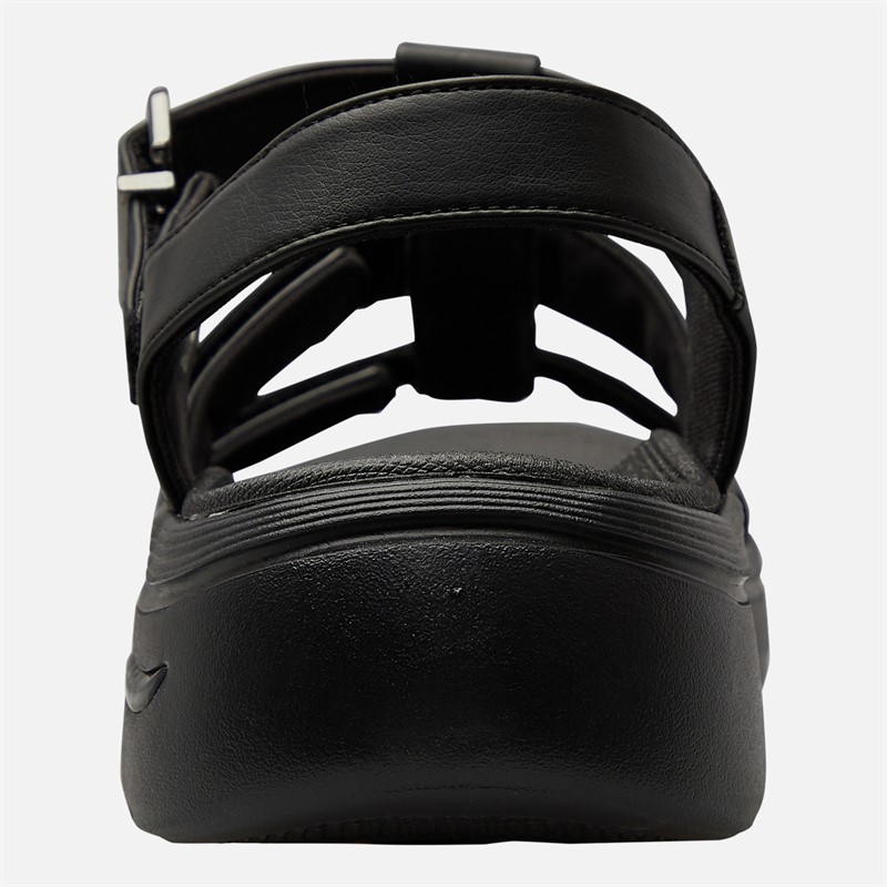 SKECHERS Womens Go Walk Arch Fit 2.0 Sandals Black