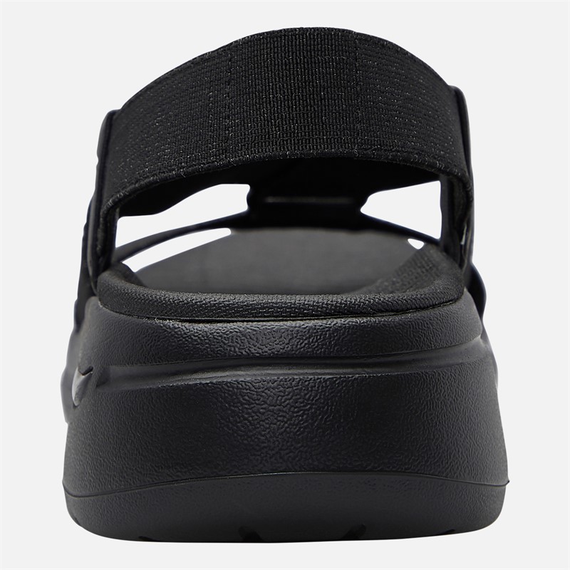 SKECHERS Womens Skechers Go Walk Arch Fit Pleasant Sandals Black