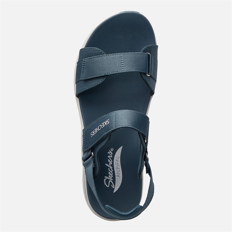 SKECHERS Womens Arch Fit 2.0 Go Getter Sandals Slate