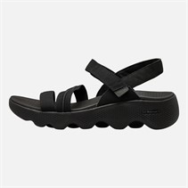 SKECHERS Womens Go Walk Massage Fit Incite Sandals Black