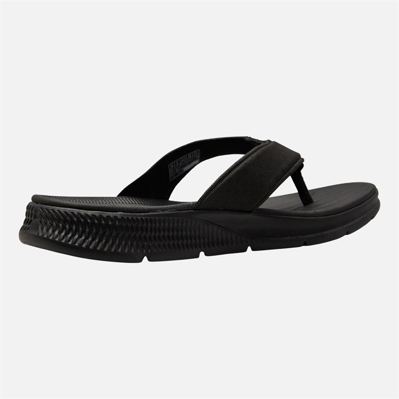 SKECHERS Mens Go Consistent Penthouse Sandals Black