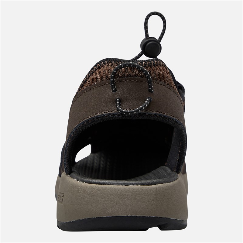 SKECHERS Mens Melbo Journeyman 2 Sandals Brown