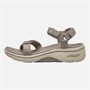 SKECHERS Womens Go Walk Arch Fit 2.0 Exhilarate Sandals Taupe