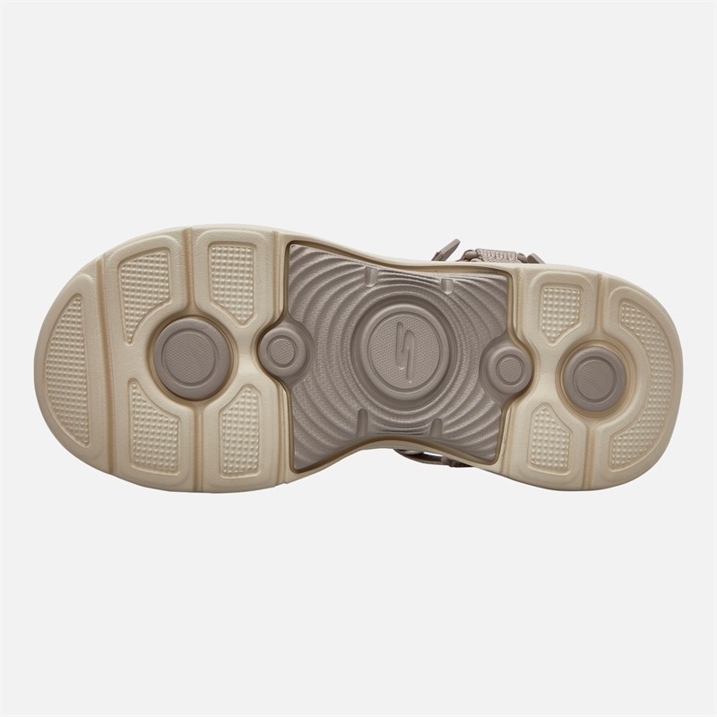 SKECHERS Womens Go Walk Arch Fit 2.0 Exhilarate Sandals Taupe
