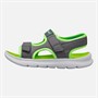 SKECHERS Boys C-Flex 2.0 Hydrowaves Sandals Charcoal/Lime