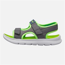 SKECHERS Boys C-Flex 2.0 Hydrowaves Sandals Charcoal/Lime