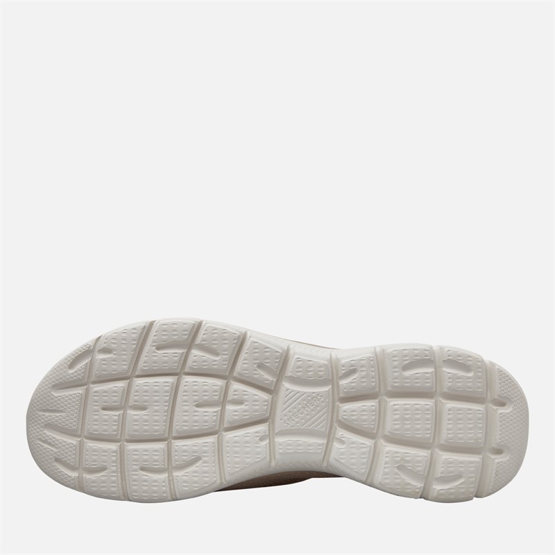 SKECHERS Womens Summits Sneak Peek Trainers Taupe/Pink